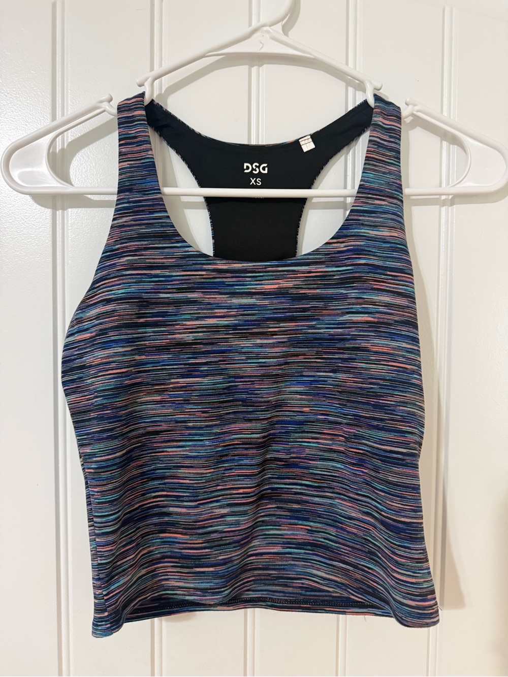 DSG Multicolor Space-Dye Racerback Tank Top